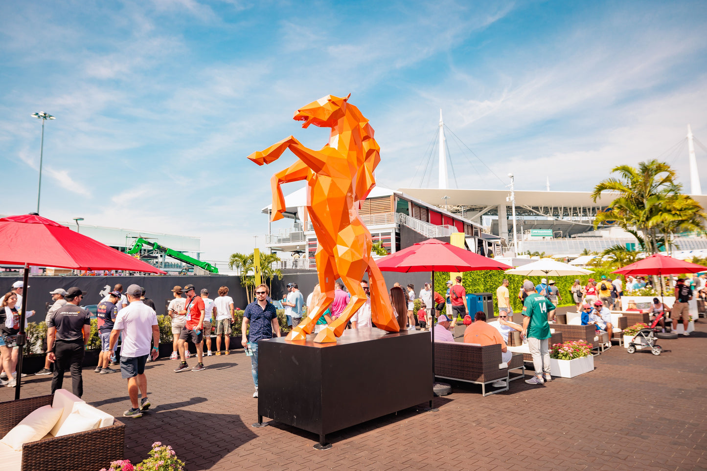 Orange Horse